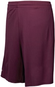Adult 9" Inseam Polyester Performance Athletic Shorts No Pockets