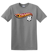 Epic Adult/Youth Soccer Got Wheels Cotton Graphic T-Shirts