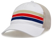 The Game Striped Printed Trucker Cap GB480