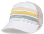 The Game Striped Printed Trucker Cap GB480