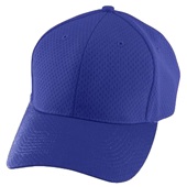 Augusta Sportswear Adult Athletic Mesh Cap 6235 PURPLE Primary