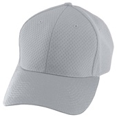 Augusta Sportswear Adult Athletic Mesh Cap 6235 SILVER GREY Primary