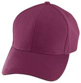 Augusta Sportswear Youth Athletic Mesh Cap 6236 MAROON Primary