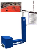 Gared GO COURT Jr One-Court Portable Volleyball System 8536PKG