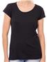 Scoop Neck T Shirt w/Cap Sleeves, Womens Short Sleeve, Loose-fit Casual