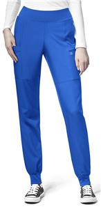 wonderwink w123 women's 5555 comfort waist jogger pant