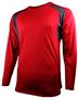 Epic Long Sleeve Warm Up, Outerwear &  Basketball Shooter Shirts RED/CARBON Primary