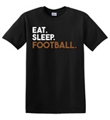 Epic Adult/Youth Eat.Sleep.FB Cotton Graphic T-Shirts