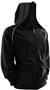 Women's Brushed Tricot Warm-Up Hoodie Jacket BLACK Primary