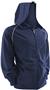 Women's Brushed Tricot Warm-Up Hoodie Jacket NAVY Primary