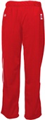 Women's Brushed Tricot Warm Up Pants 2 Side Pockets Zippers By Ankles