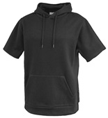 Pennant Adult Youth Fleece Short Sleeve Hoodie