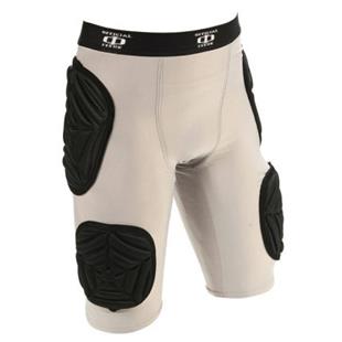 3 pr Bike football 5 pad pocket compression boxer shorts girdle NEW BAGR75 M 