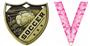 GOLD MEDAL/TROPICAL GRAPHX PINK NECK RIBBON