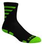 BLACK/NEON GREEN STRIPES