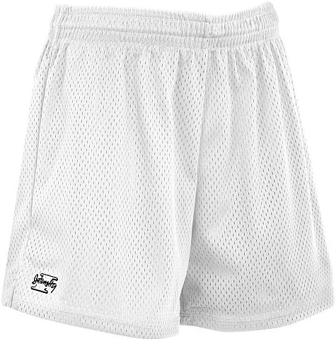 Women's 5.5" Inseam Pro Mesh Sports Shorts Solid Liner No Pockets