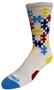 AUTISM AWARENESS PUZZLE PIECES Fun Design Crew-Socks (1-Pair)