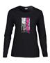Epic Ladies Cancer Flag Long Sleeve Graphic T-Shirts
