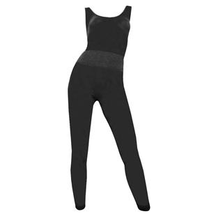 Compression Unitard Jumpsuit, Crisscross Backless Sleeveless for Women