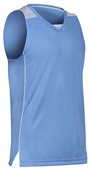 Champro Women Girls Prime Basketball Jersey LIGHT BLUE/WHITE Primary
