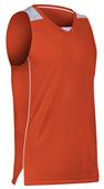 Champro Women Girls Prime Basketball Jersey ORANGE/WHITE Primary