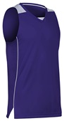 Champro Women Girls Prime Basketball Jersey PURPLE/WHITE Primary