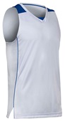 Champro Women Girls Prime Basketball Jersey WHITE/ROYAL Primary