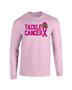 Epic FB Tackle Cancer Long Sleeve Cotton Graphic T-Shirts