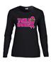 Epic Ladies FB Tackle Cancer Long Sleeve Graphic T-Shirts