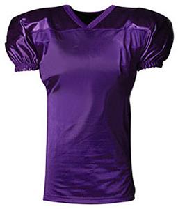 purple soccer shirts