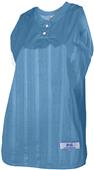 Women's Girl's Tricot Diamond Mesh Sleeveless Softball Jersey