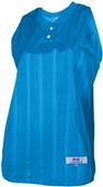 Women's Girl's Tricot Diamond Mesh Sleeveless Softball Jersey