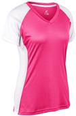 Champro Women Girls Infinite V-Neck Short Sleeve Softball Jersey