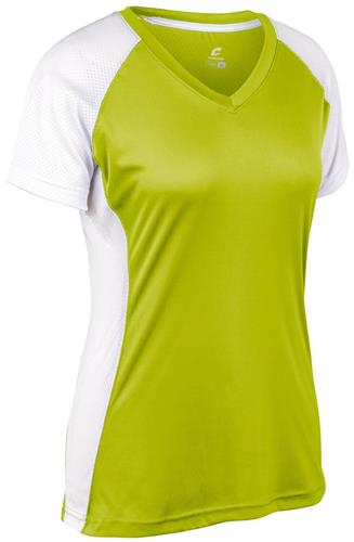 Champro Women Girls Infinite V-Neck Short Sleeve Softball