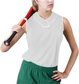 Women's Cool Mock Sleeveless Softball Jerseys