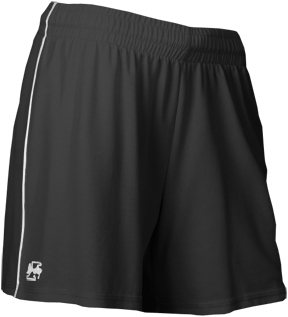 Women's 5.5" Inseam Cool Mock Piped Sports Shorts No Pockets