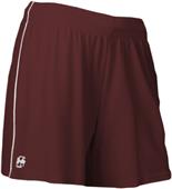 Women's 5.5" Inseam Cool Mock Piped Sports Shorts No Pockets
