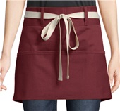 Uncommon Threads Beltway Apron BURGUNDY/NATURAL WEBBING Primary