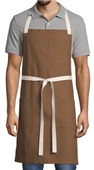 Uncommon Threads Rebel Bib Apron CARAMEL/NATURAL WEBBING Primary