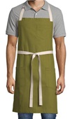 Uncommon Threads Vibe Bib Apron MOSS GREEN Primary