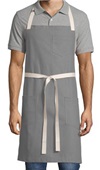 Uncommon Threads Vibe Bib Apron GRAY Primary