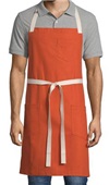 Uncommon Threads Vibe Bib Apron ORANGE Primary
