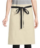 Uncommon Threads Mod Waist Apron IVORY/BLACK WEBBING Primary