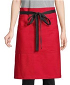 Uncommon Threads Mod Waist Apron RED/BLACK WEBBING Primary