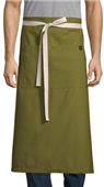 Uncommon Threads Marvel Bistro Apron MOSS GREEN/ NATURAL WEBBING Primary