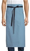 Uncommon Threads Muse Bistro Apron BLUE GRAY/ BLACK WEBBING Primary