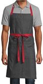 Uncommon Threads Deviate Bib Apron CONFETTI DENIM/ RED WEBBING Primary