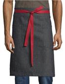 Uncommon Threads Grit Waist Apron CONFETTI DENIM/RED WEBBING Primary