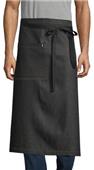 Uncommon Threads Uptown Bistro Apron BLACK CAT DENIM/BLACK WEBBING Primary