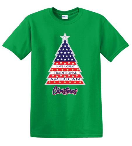 Epic Adult/Youth American Christmas Cotton Graphic T-Shirts. Free shipping.  Some exclusions apply.